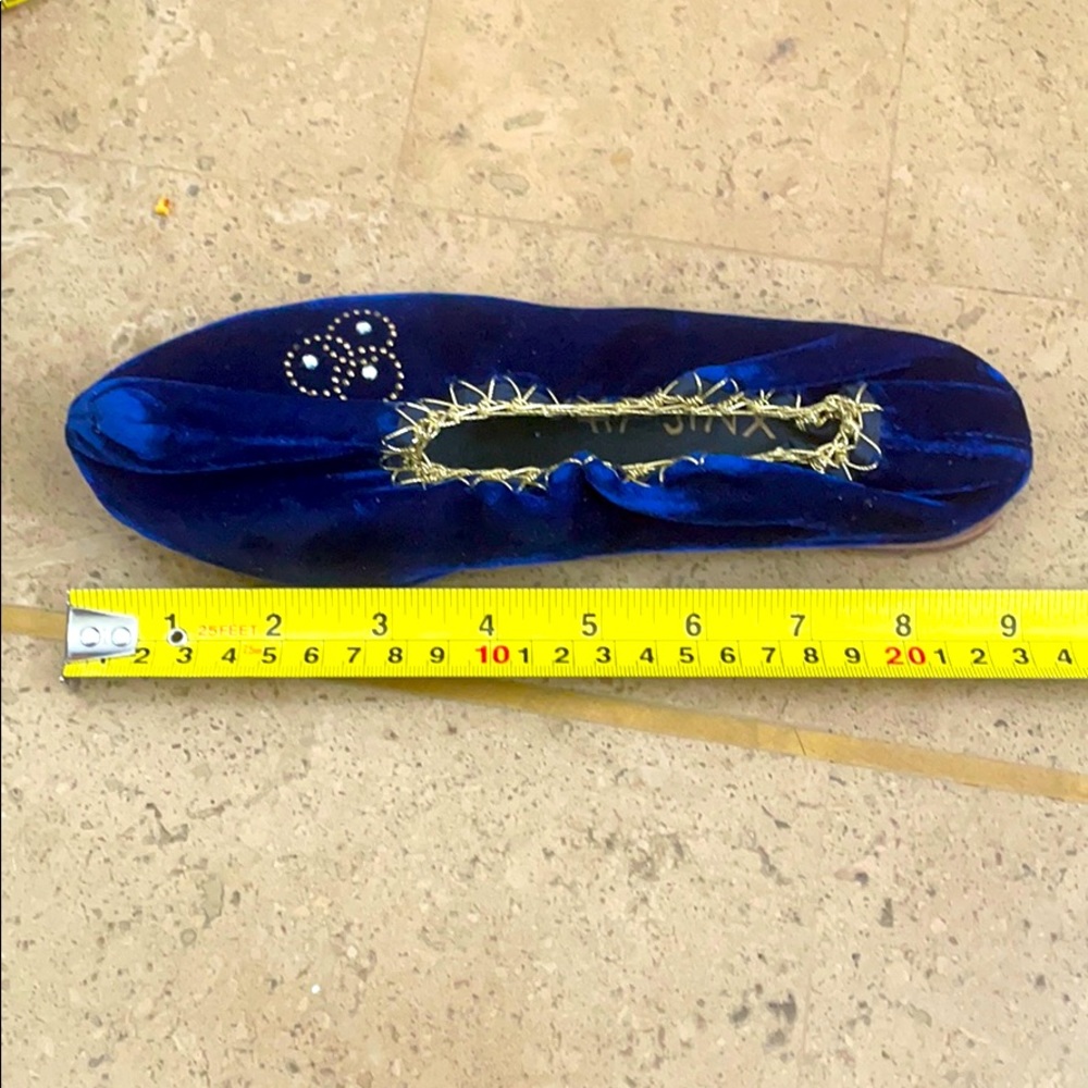 Vintage velour slip ons - Picture 2 of 6